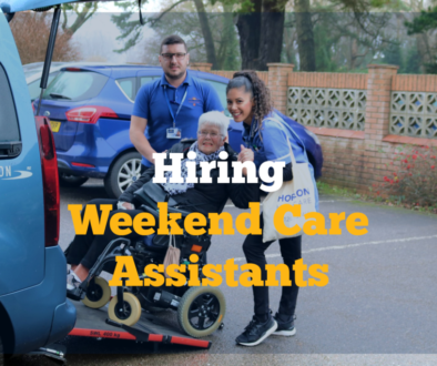 Hiring Weekend Care Assistants Now!